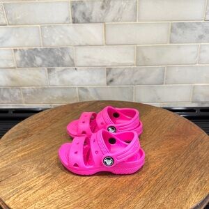 CROCS Classic Toddler Kids Pink Sandals